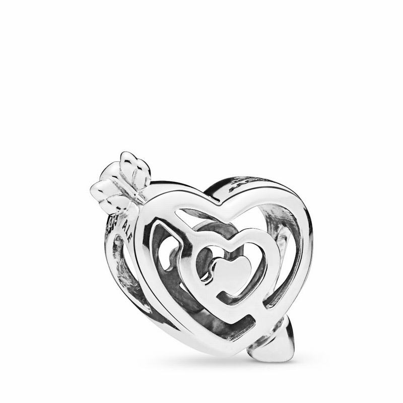 Pandora Path To Love Charm - Sterling Silver - Canada | QW9456LT